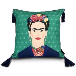 Frida Kahlo - cuscino verde